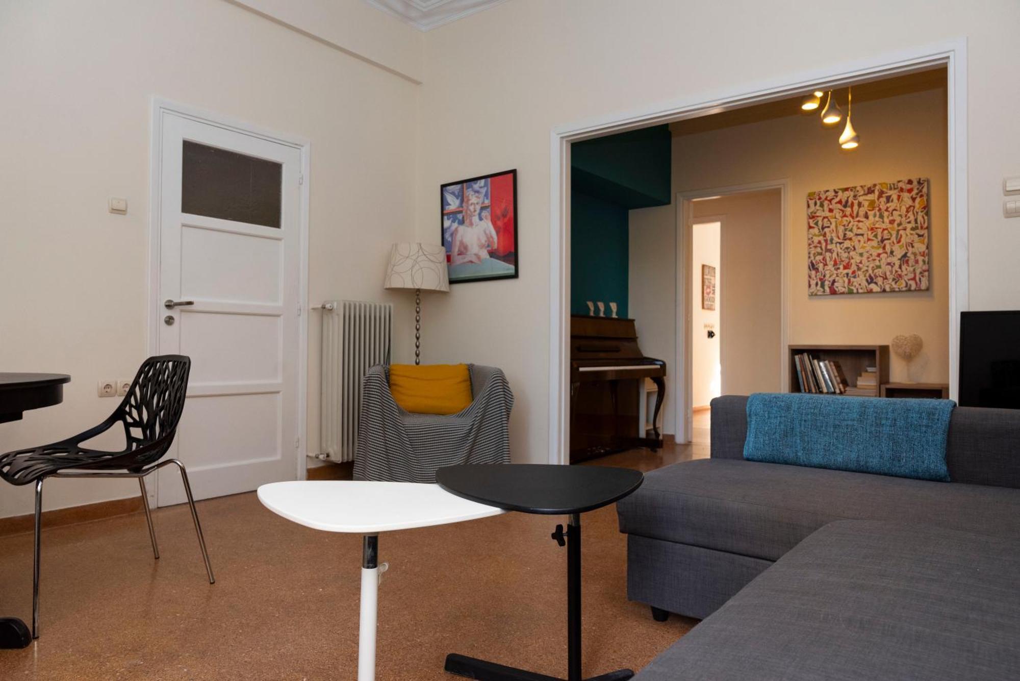 Vintage And Spacious 3ba Next To Ancient Center * Athens